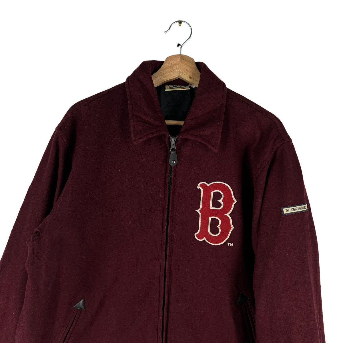 MLB 🔥VINTAGE VARSITY JACKET COOPERSTOWN SUMITOMO CORPORATION Size US M / EU 48-50 / 2 - 2 Thumbnail