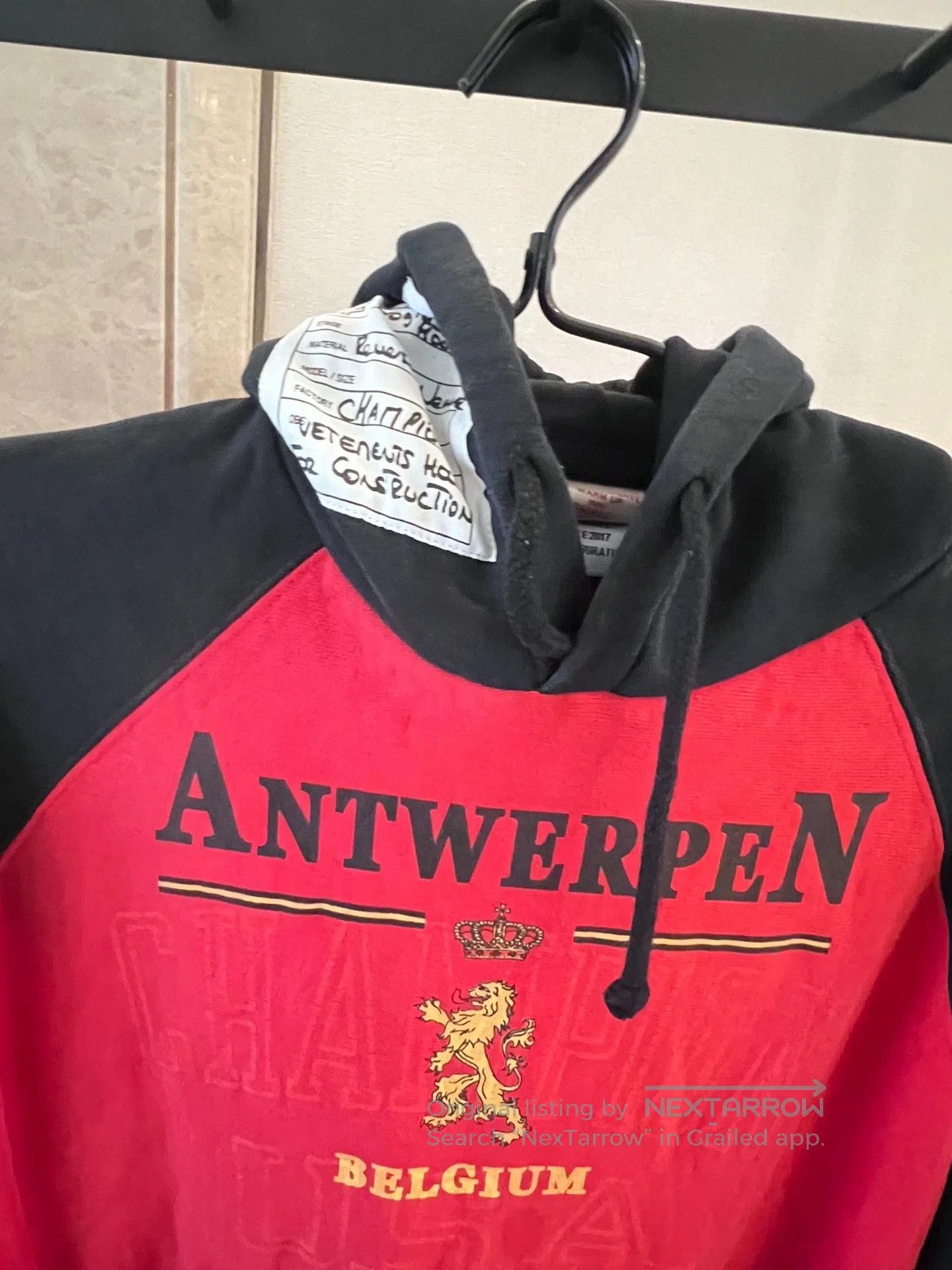 Vetements Vetements Champion Antwerpen Hoodie XS . Size US XS / EU 42 / 0 - 2 Thumbnail