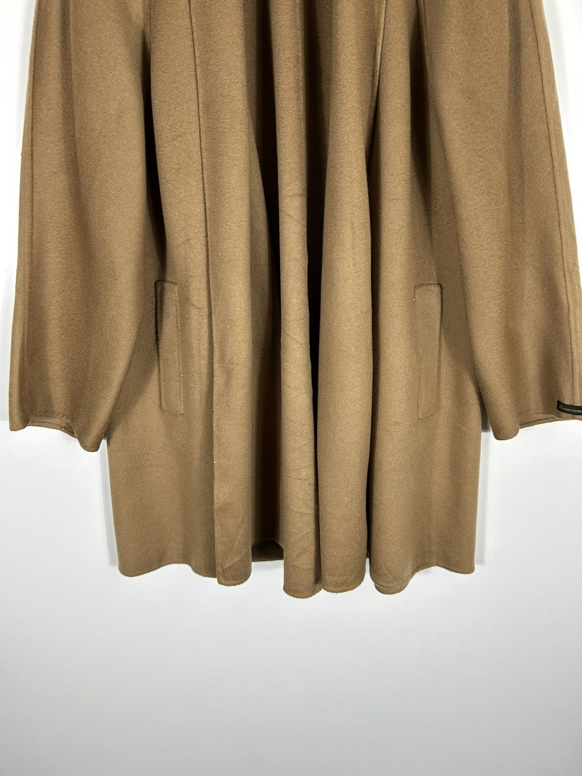 Designer ⚡️Vintage Gerardi Italy Cashmere Buttonless Jacket Size M / US 6-8 / IT 42-44 - 5 Thumbnail