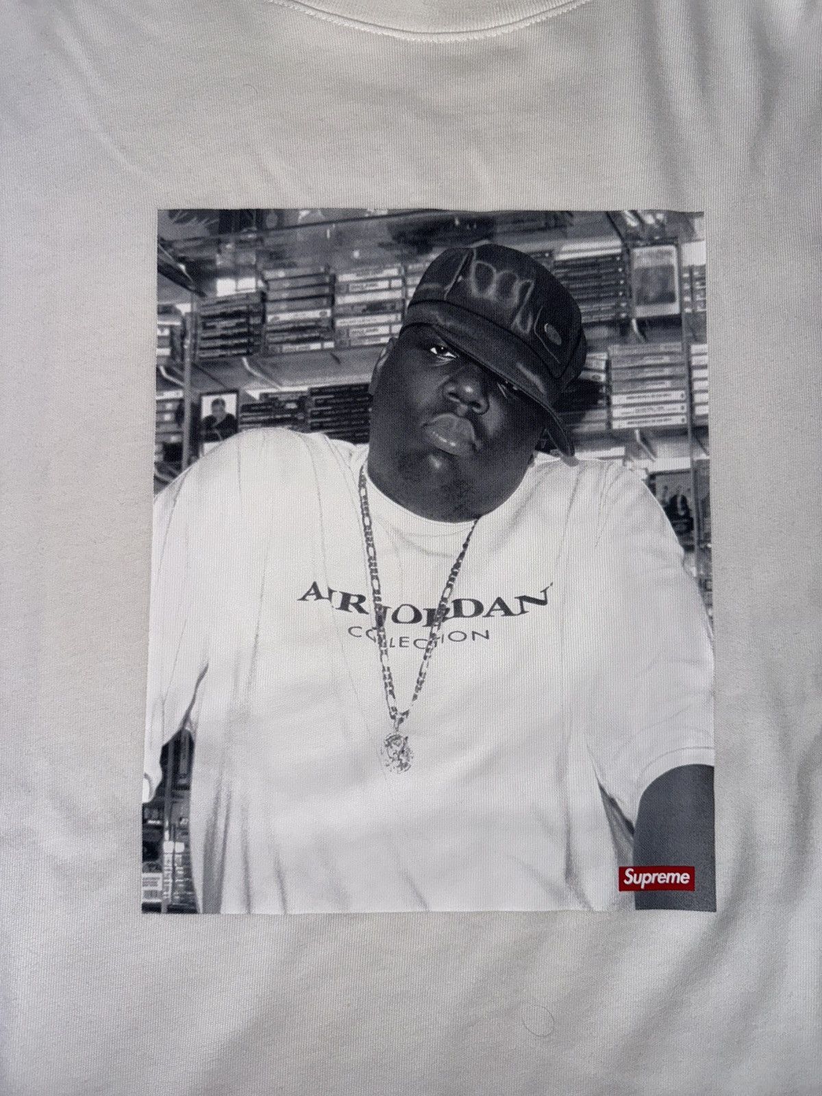 Jordan Brand × Supreme Supreme Jordan Biggie Tee Size US L / EU 52-54 / 3 - 2 Thumbnail
