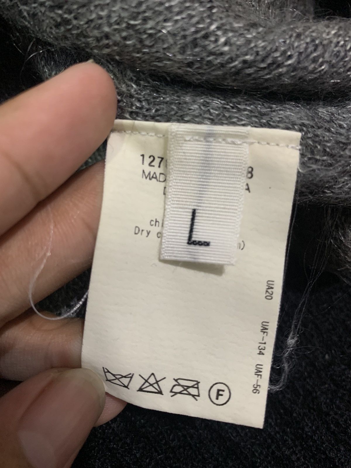 monkey time 💸BINDINGOFFER💸Monkey Time knitted stripe mohair style Size US L / EU 52-54 / 3 - 7 Thumbnail