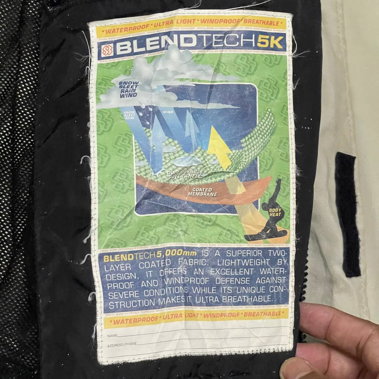 Japanese Brand Vintage SB Special Blend Waterproof Technology Jacket Size US M / EU 48-50 / 2 - 21 Thumbnail