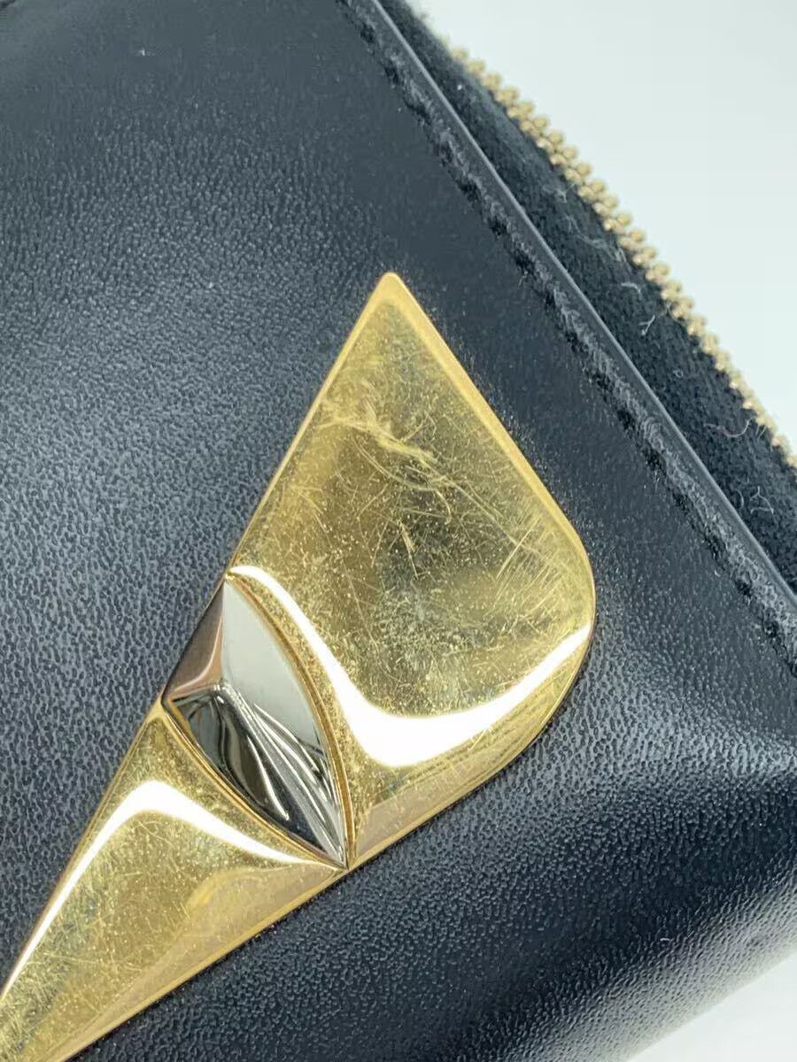Fendi Fendi Leather Coin Case Black Size ONE SIZE - 5 Thumbnail