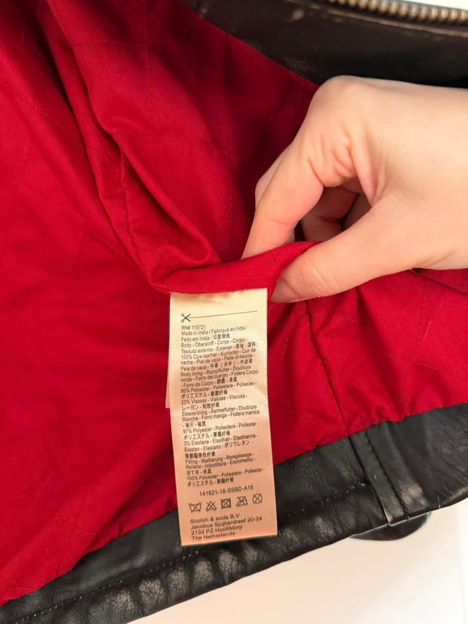 Scotch & Soda Archive Piece - Scotch & Soda x Felix the Cat Leather Jacket Size XS / US 0-2 / IT 36-38 - 9 Thumbnail