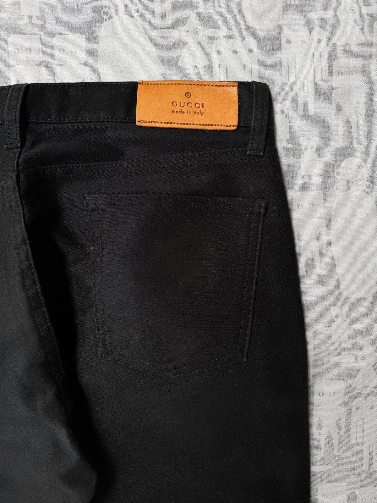 Gucci Gucci Tom Ford 2000's Flared Black Denim Jeans Size US 30 / EU 46 - 5 Thumbnail
