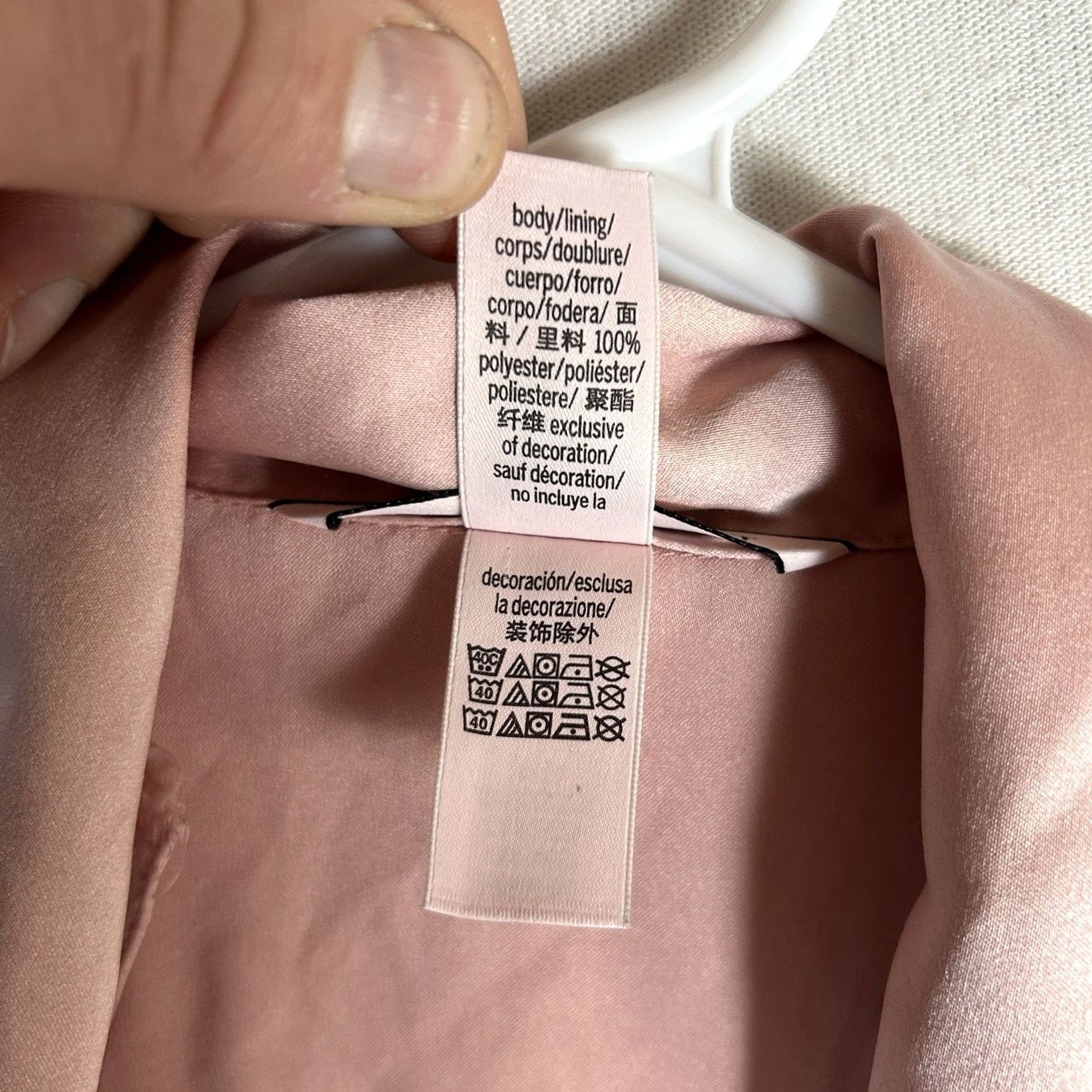 Victoria's Secret Victoria's Secret Pajama Shirt Women's XL Pink Short Sleeve Button-Up Shirt Size XL / US 12-14 / IT 48-50 - 4 Thumbnail
