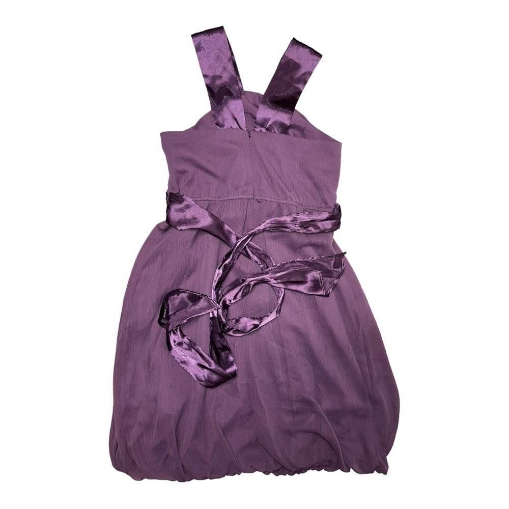 Designer David’s Bridal l Lavender Flower Girl Dress Size 14 (Girls) Size XXS / US 00 / IT 34 - 3 Thumbnail