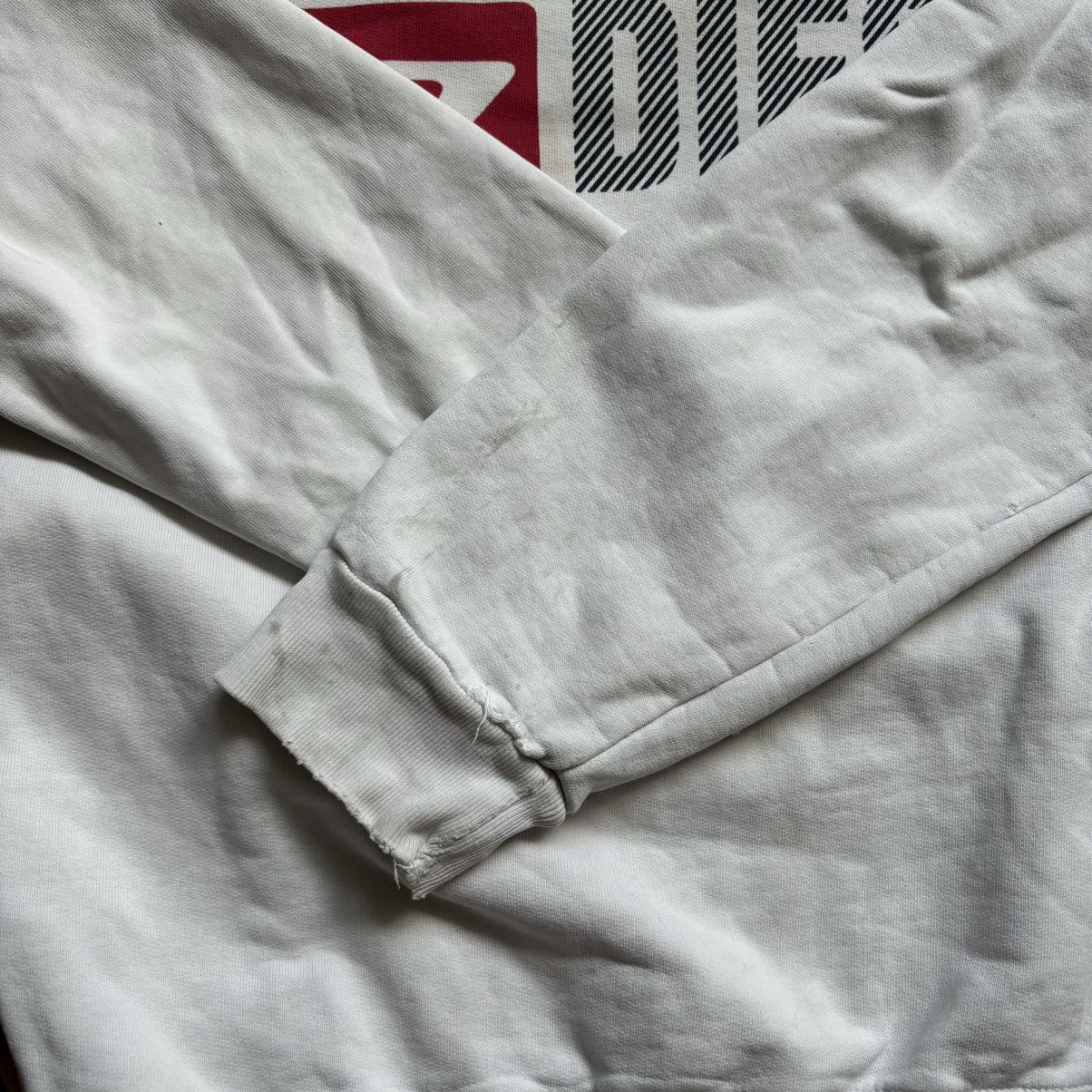 Diesel Vintage 90’s Distressed Diesel Sweatshirt Size US M / EU 48-50 / 2 - 8 Thumbnail