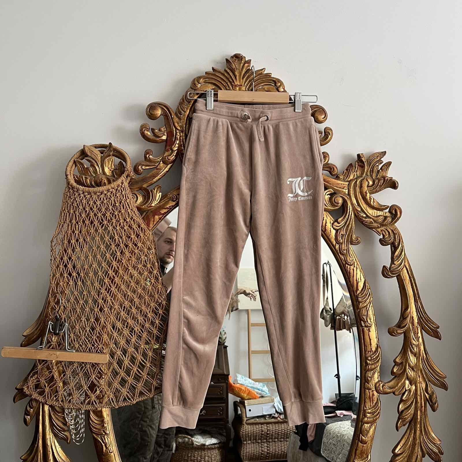 Juicy Couture × Vintage VINTAGE JUICY COUTURE VELOUR PANTS Sz XS-S Size 30" / US 8 / IT 44 - 2 Thumbnail