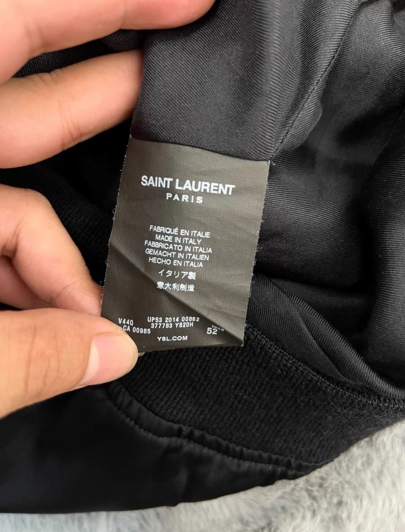 Saint Laurent Paris Saint Lurent Paris 15ss runway bomber Size US L / EU 52-54 / 3 - 5 Thumbnail