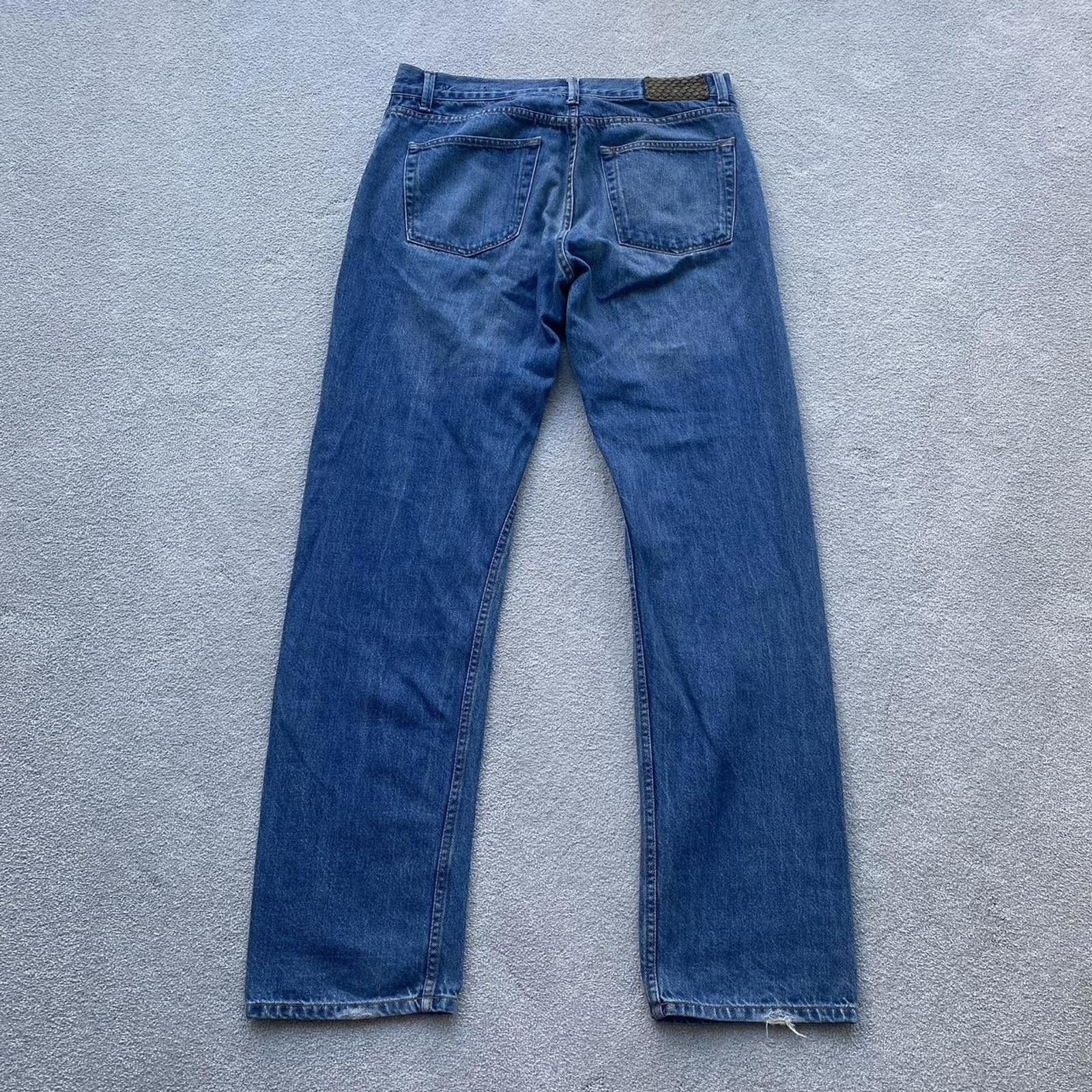 Our Legacy Our Legacy Regular Fit Denim Jeans With Woven Patch Size US 33 - 2 Thumbnail