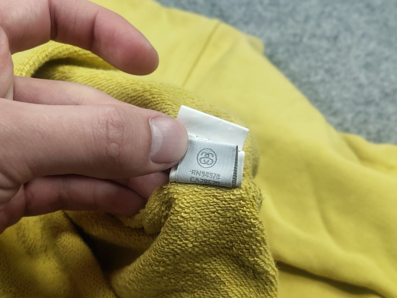 Stussy Stüssy Yellow Logo Retro Vintage 90's crew neck Sweatshirt Size US L / EU 52-54 / 3 - 13 Thumbnail