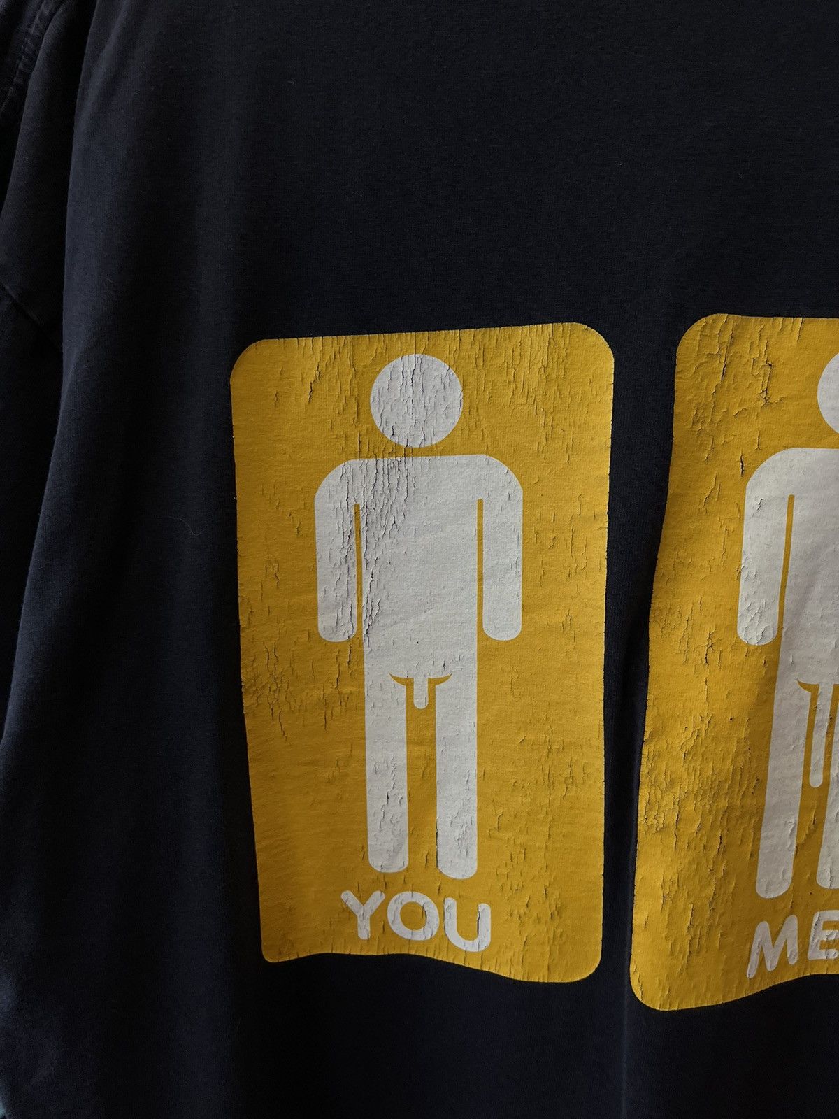 Vintage Vintage humor You Me tee Size US L / EU 52-54 / 3 - 13 Thumbnail
