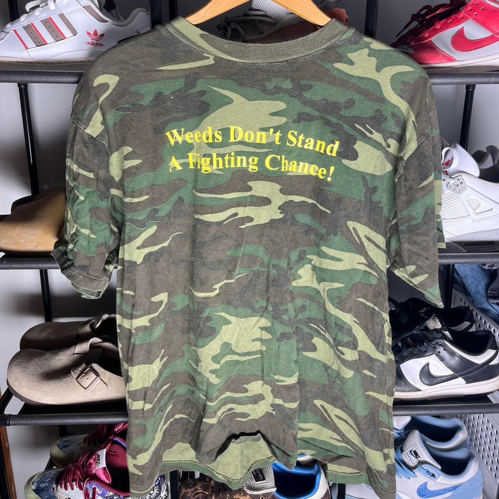Vintage Vintage Camo Preen Promo Single Stitch Shirt Size US XL / EU 56 / 4 - 1 Thumbnail