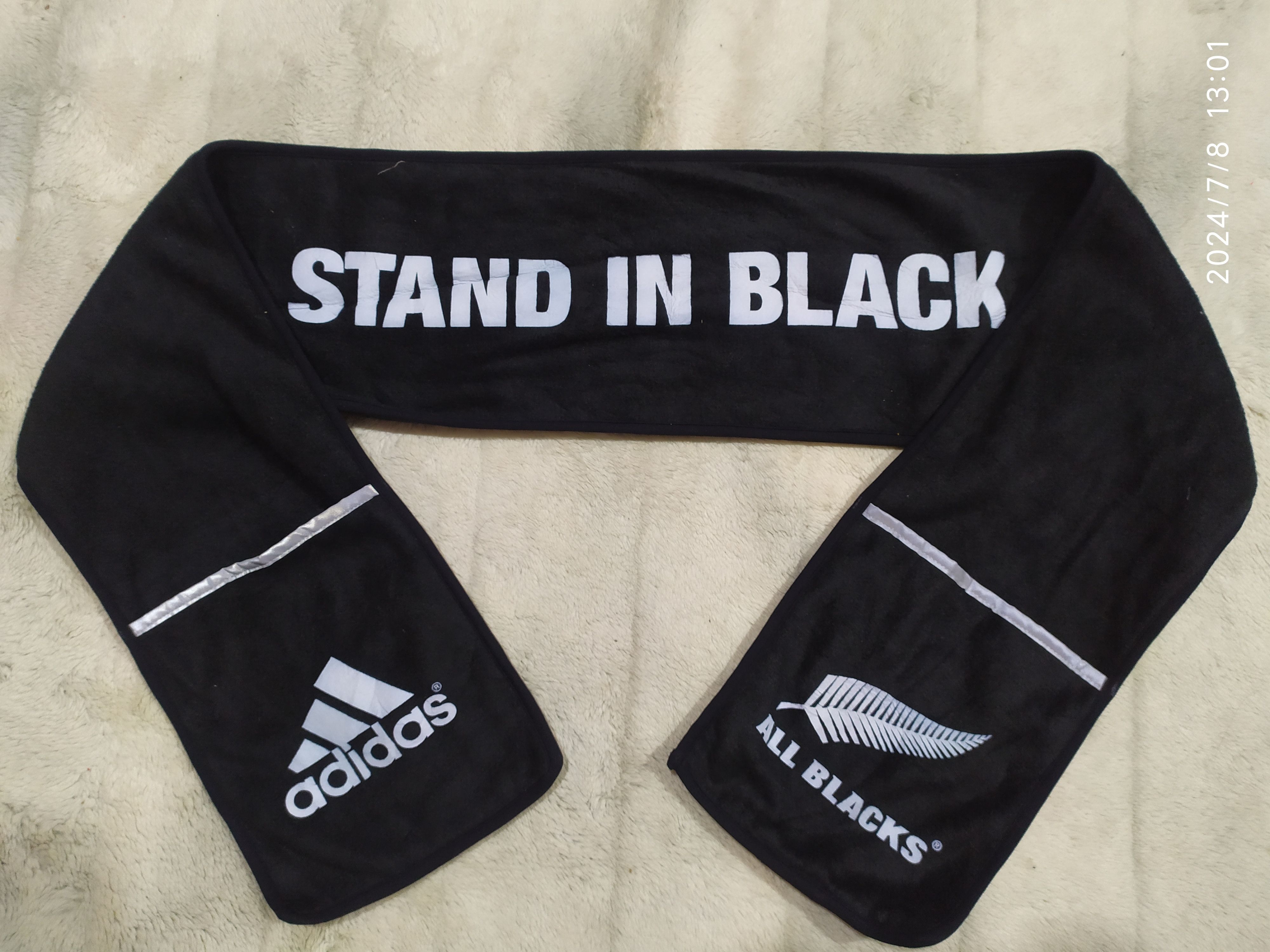 Adidas × All Blacks ALL BLACKS X ADIDAS Scarf Size ONE SIZE - 1 Thumbnail