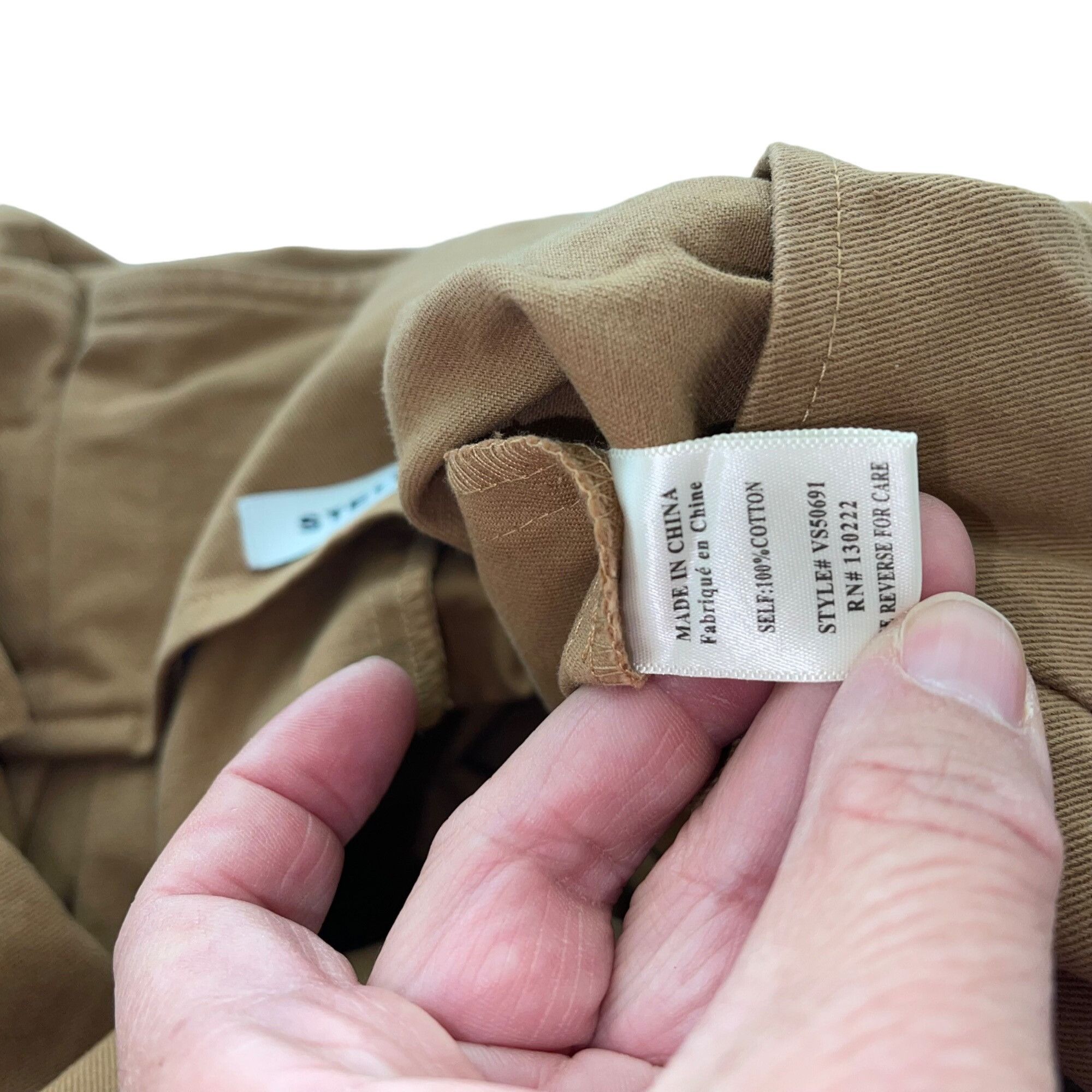 Other Stelen Womens Skirt Size Large Tan Carla Belted Midi Size 30" / US 8 / IT 44 - 5 Thumbnail