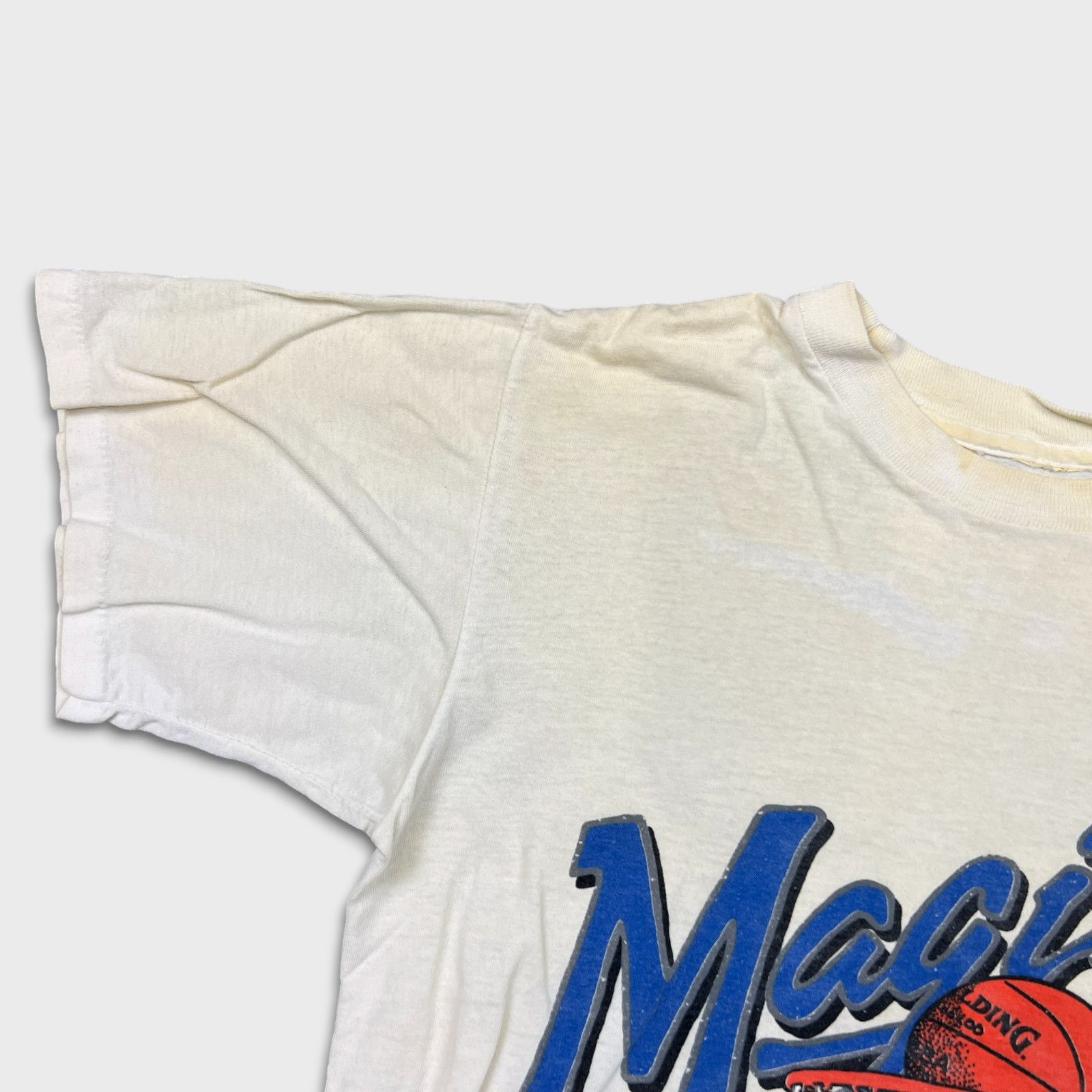 NBA 90s Orlando Magic T Shirt Single Stitch NBA Basketball Tee Size US S / EU 44-46 / 1 - 6 Thumbnail