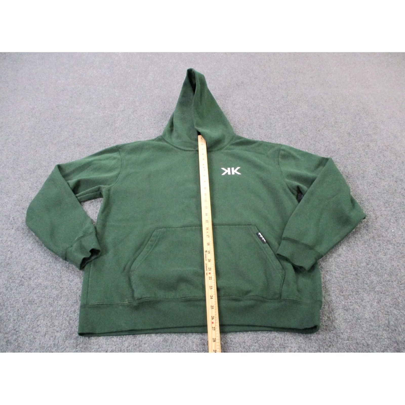 Vintage Khalifa Kush Hoodie Mens L Green Logo Pullover Hooded Sweatshirt Size US L / EU 52-54 / 3 - 3 Thumbnail