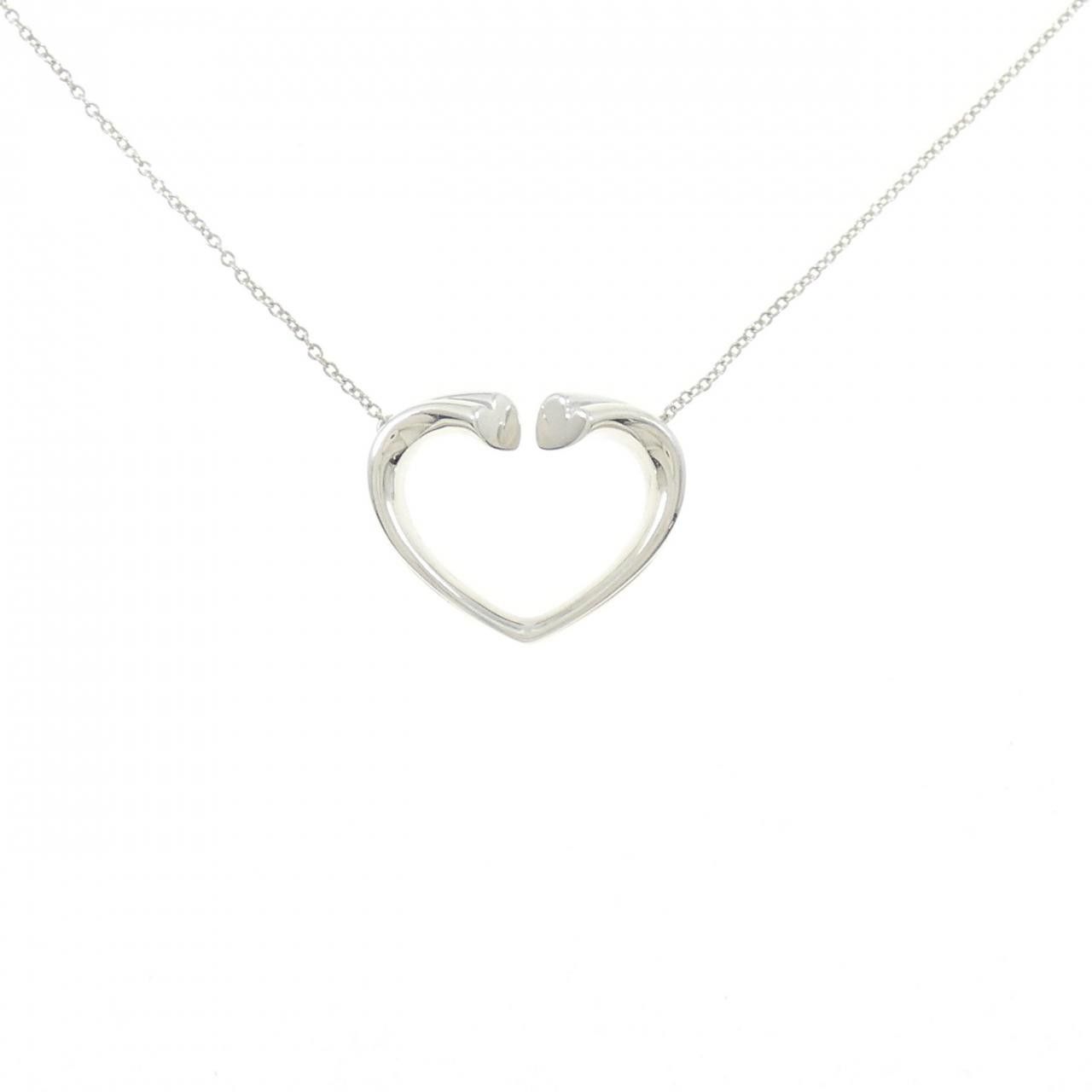 Tiffany & Co. Tiffany & Co. Tiffany Tenderness Heart Large 925 Silver Necklace Metal Necklace DUTY FREE for USA Size ONE SIZE - 1 Thumbnail