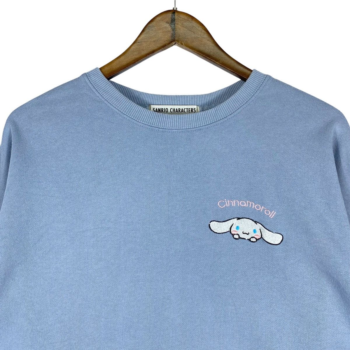 Vintage Vintage Cinnamoroll Crewneck Sweatshirt Light Blue Pullover Size XL / US 12-14 / IT 48-50 - 2 Thumbnail