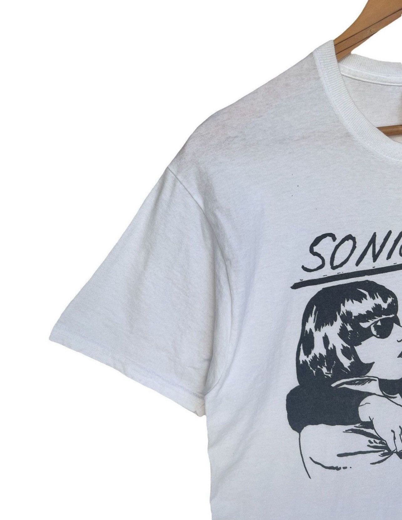 Band Tees Vintage Y2K Sonic Youth Promo White Band Tees Size US M / EU 48-50 / 2 - 7 Thumbnail