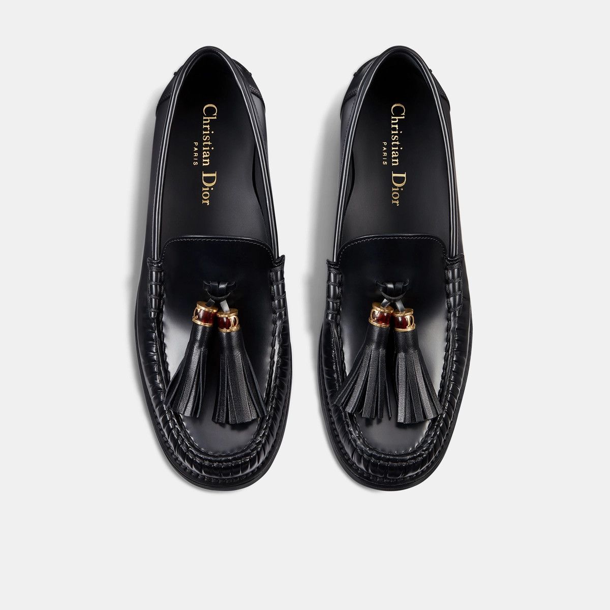 Dior o1bcso1str0226 D-Academy Loafer in Black Size US 5 / IT 35 - 3 Thumbnail