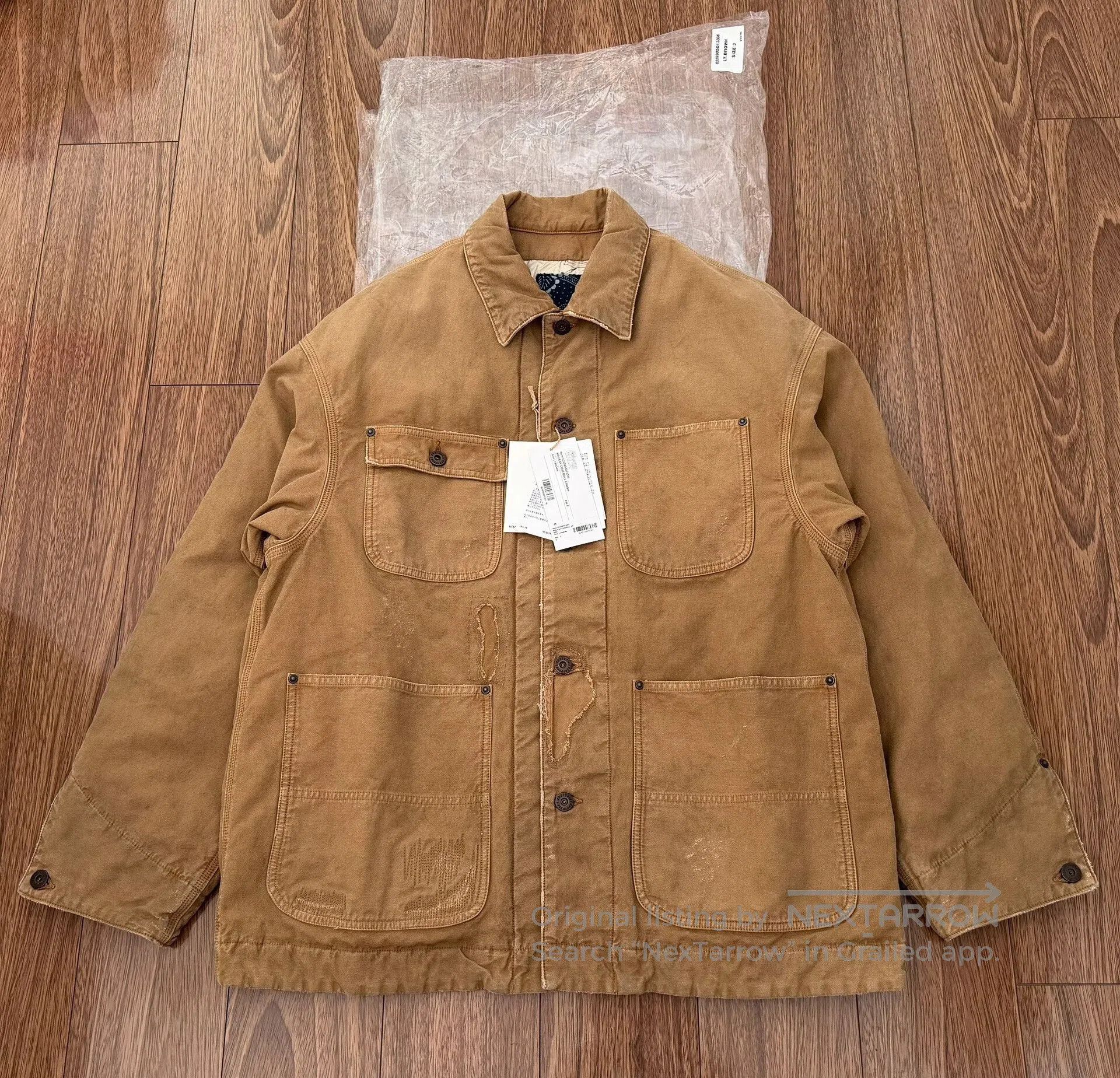 Visvim Visvim Macray Coverall Jacket lt.brown | Grailed