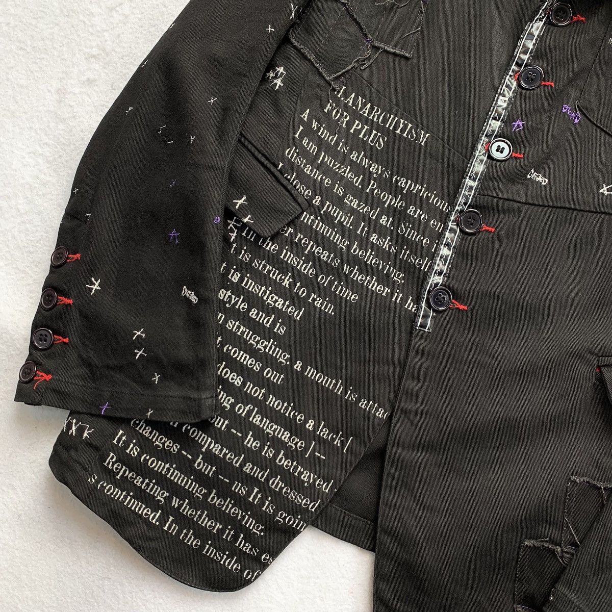 Other h.NAOTO "Forever Anarchy" Deconstructed Jacket Size US M / EU 48-50 / 2 - 7 Thumbnail