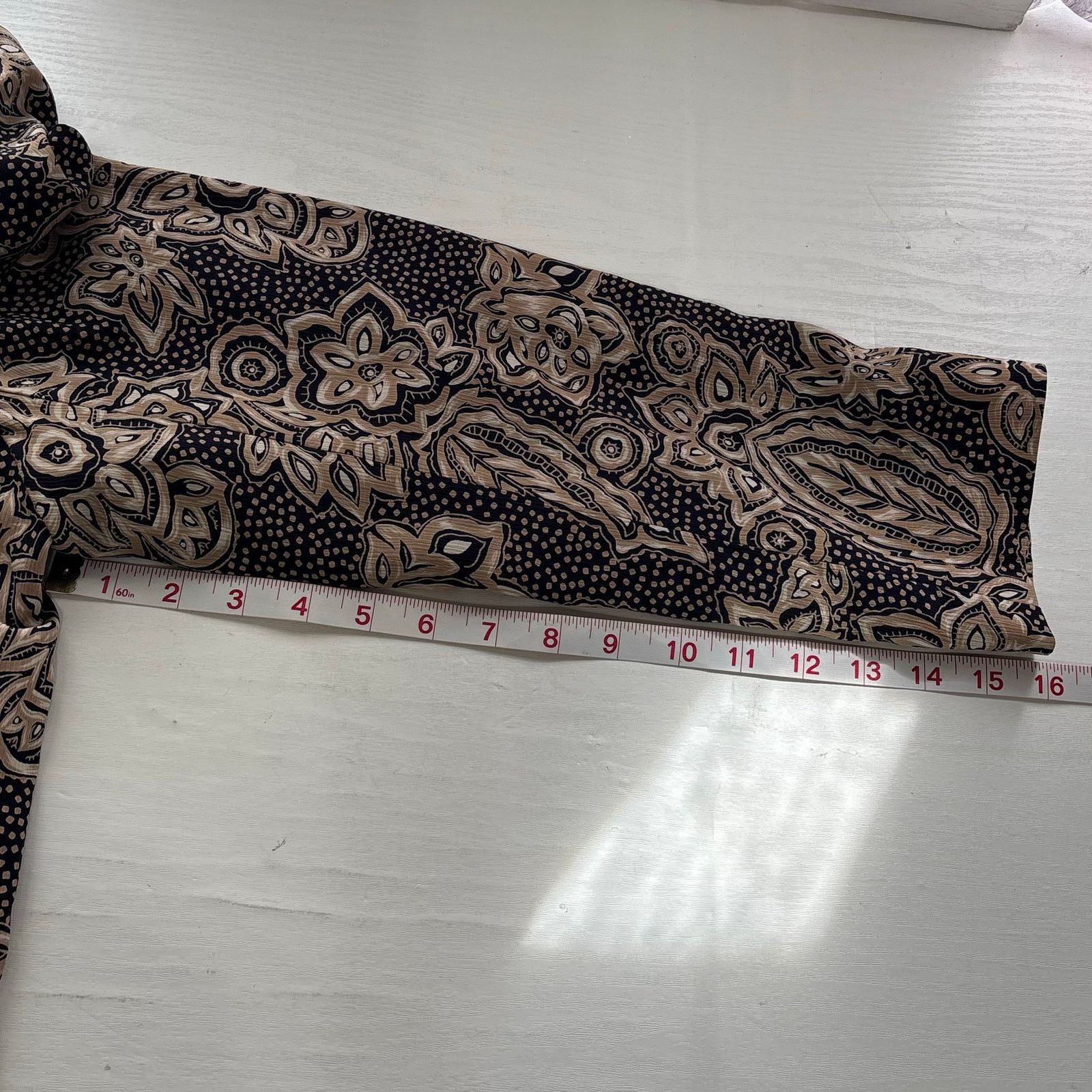 Other Vintage Alfred Dunner Navy Floral Jacket Blazer 14 Size XL / US 12-14 / IT 48-50 - 6 Thumbnail