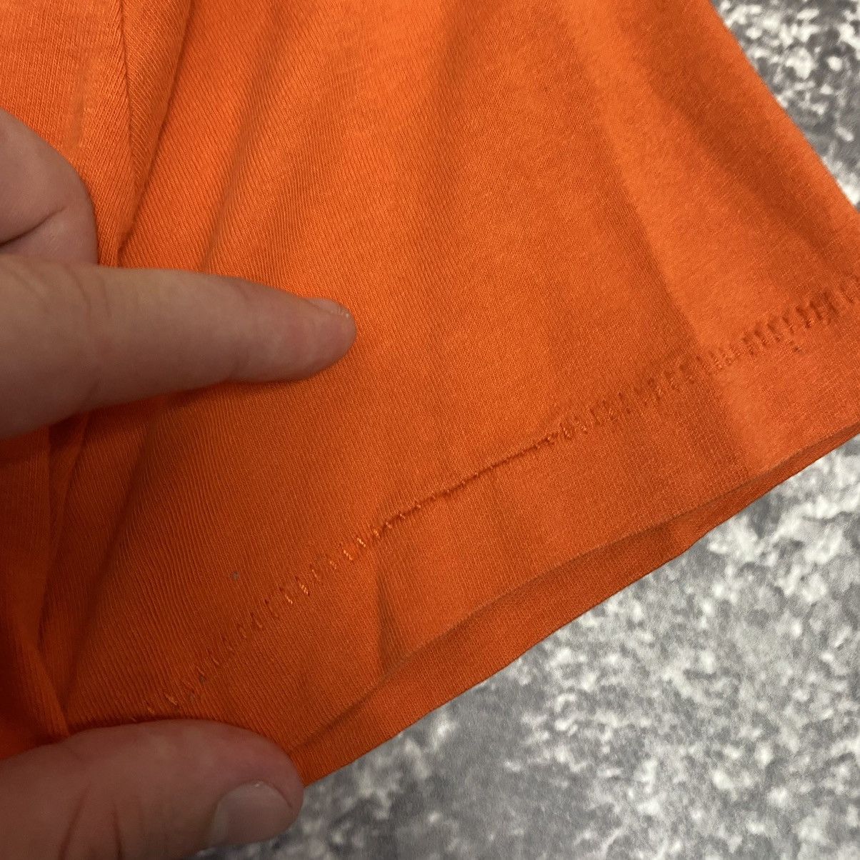 Diesel Vintage Diesel Big Graphic logo orange luxury tee Size US M / EU 48-50 / 2 - 6 Thumbnail