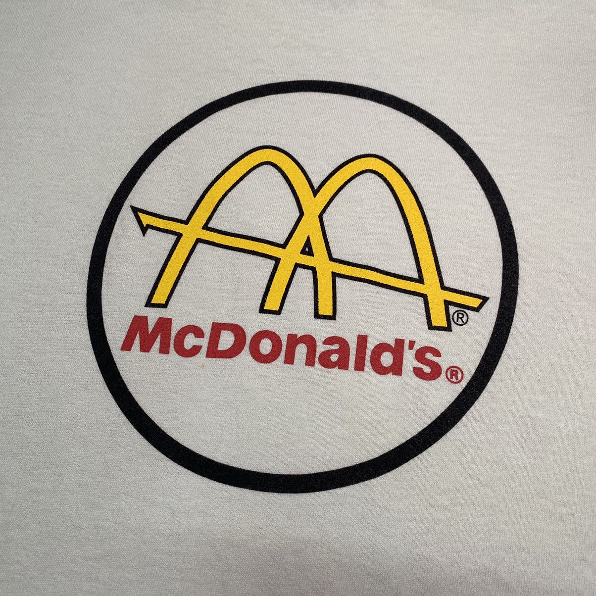 Anvil × Vintage Vintage 90s Promo McDonald’s T Shirt Size US L / EU 52-54 / 3 - 10 Thumbnail