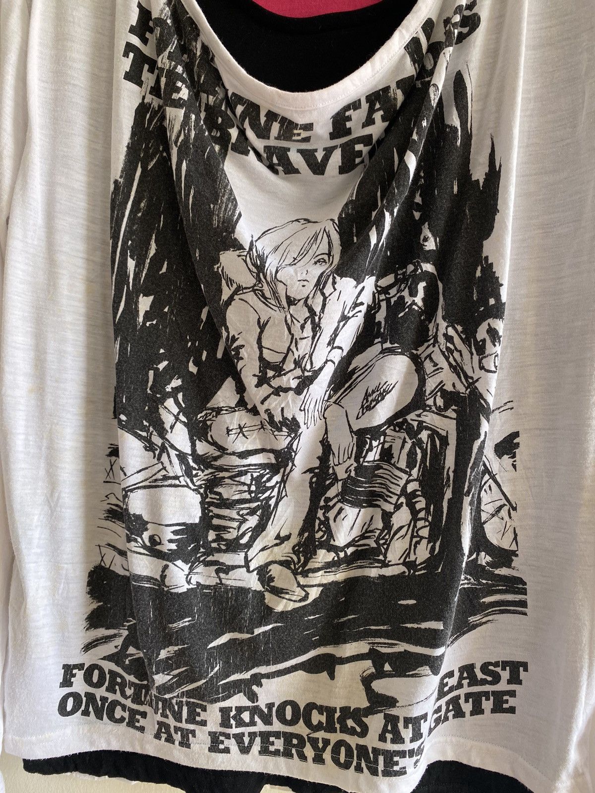 If Six Was Nine × Japanese Brand × Le Grande Bleu (L.G.B.) Poems with lady bike if six was nine style longsleeve Size US L / EU 52-54 / 3 - 2 Thumbnail