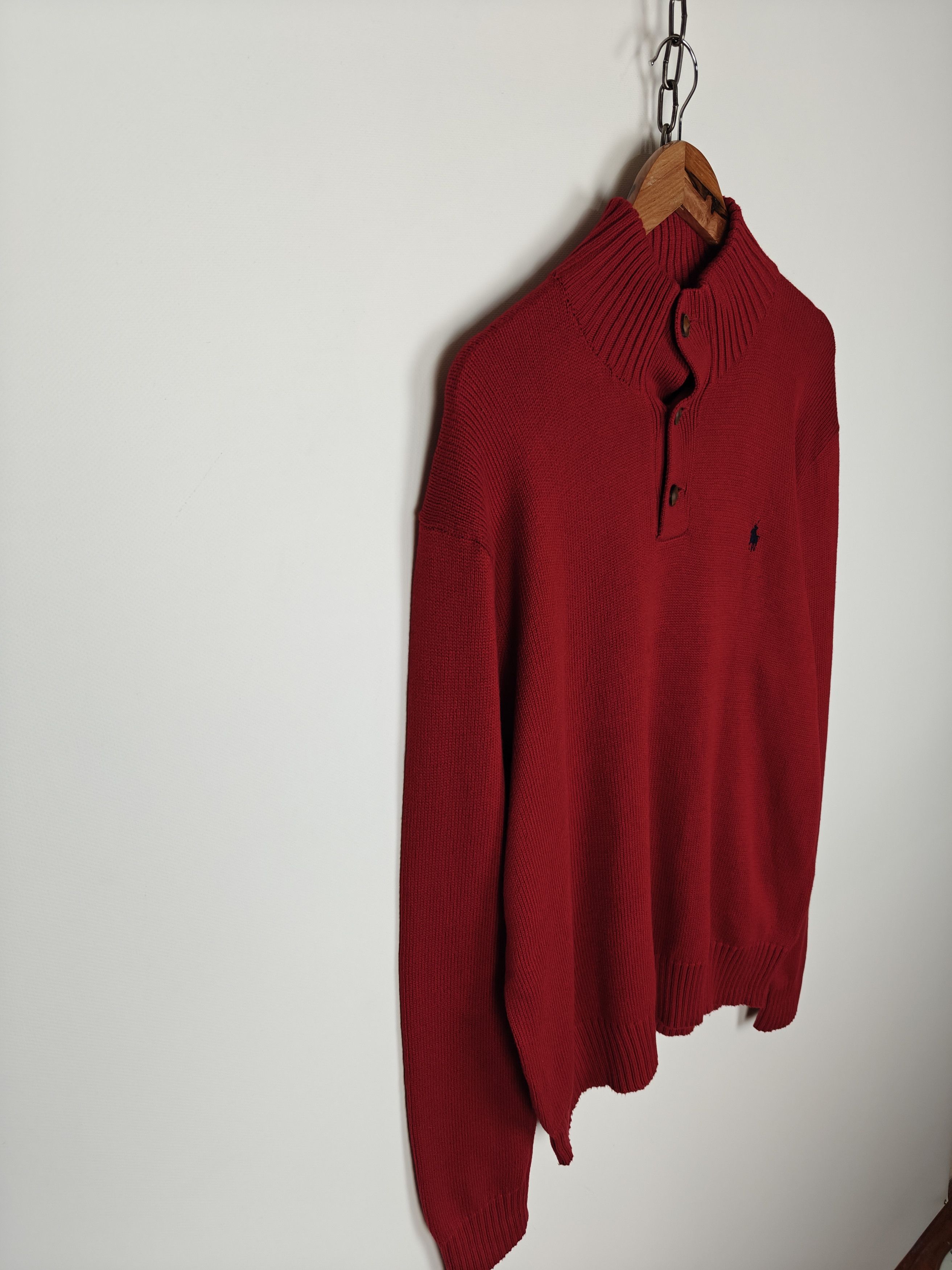 Polo Ralph Lauren Polo Ralph Lauren Knit Sweater Pullover Red size XL Size US XL / EU 56 / 4 - 5 Thumbnail