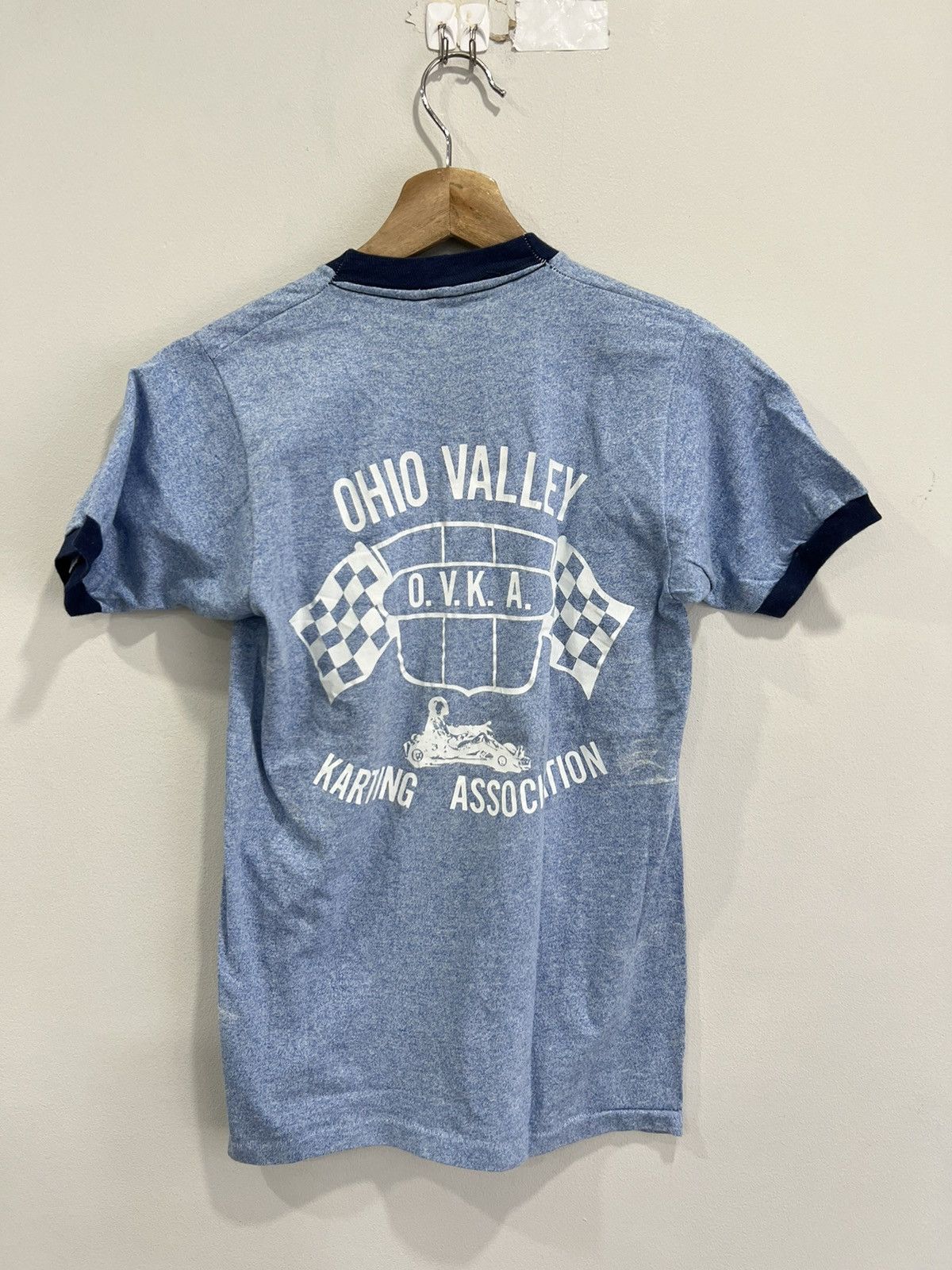 Vintage Vintage Rose City Grand Prix Racing Ringer Shirt Tee Size US S / EU 44-46 / 1 - 2 Thumbnail
