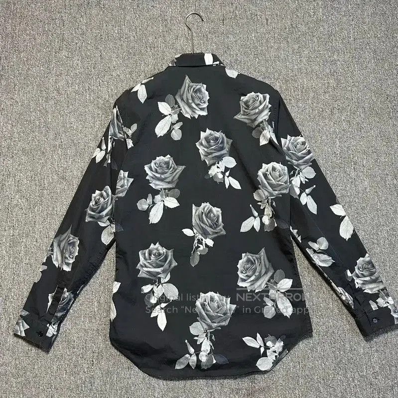 Dior Dior Black Floral Long Sleeve Shirt for Men . Size US L / EU 52-54 / 3 - 3 Thumbnail