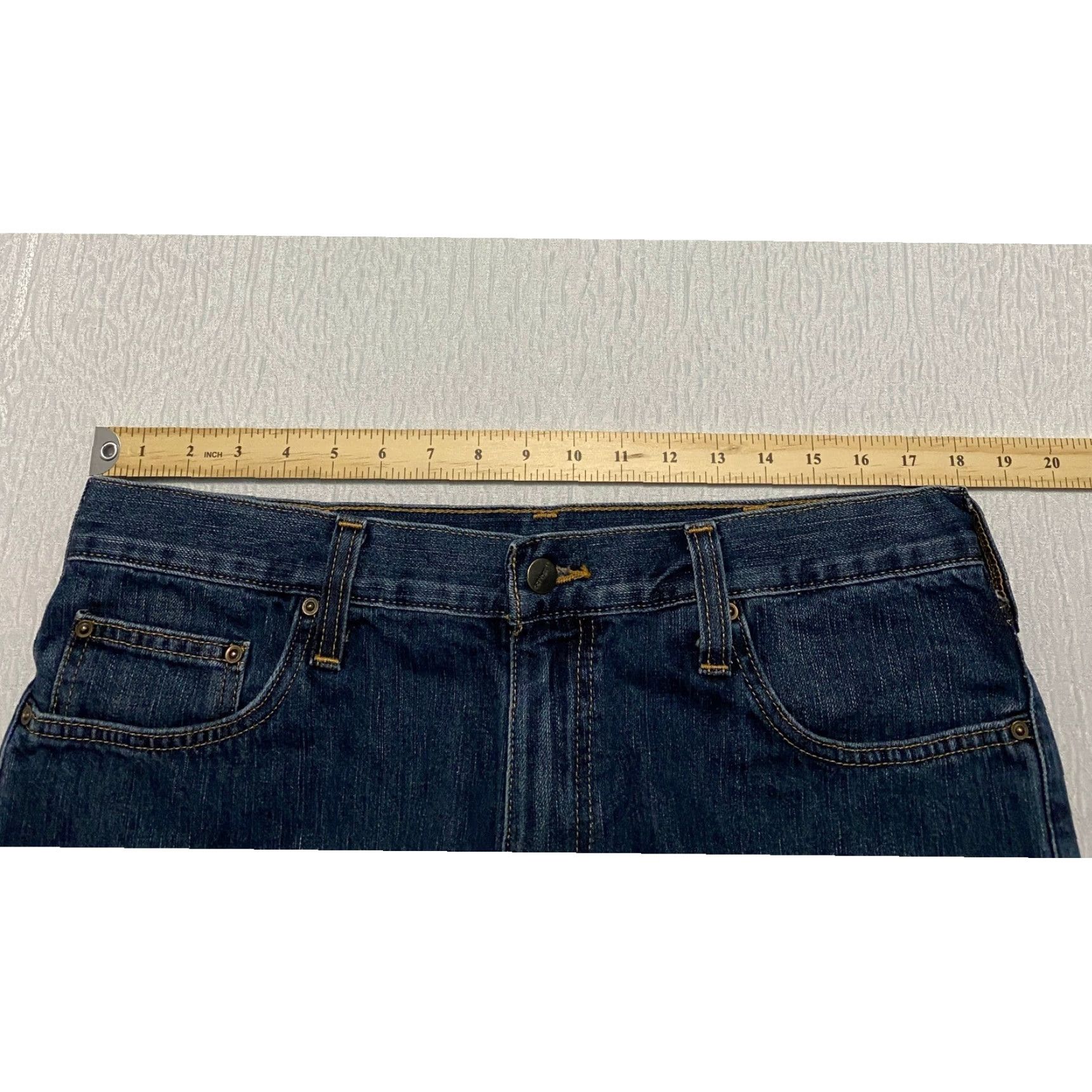 Carhartt Carhartt Jeans 101483-968 Men's Relaxed Fit Blue 36×30 Straight Size US 36 / EU 52 - 5 Thumbnail
