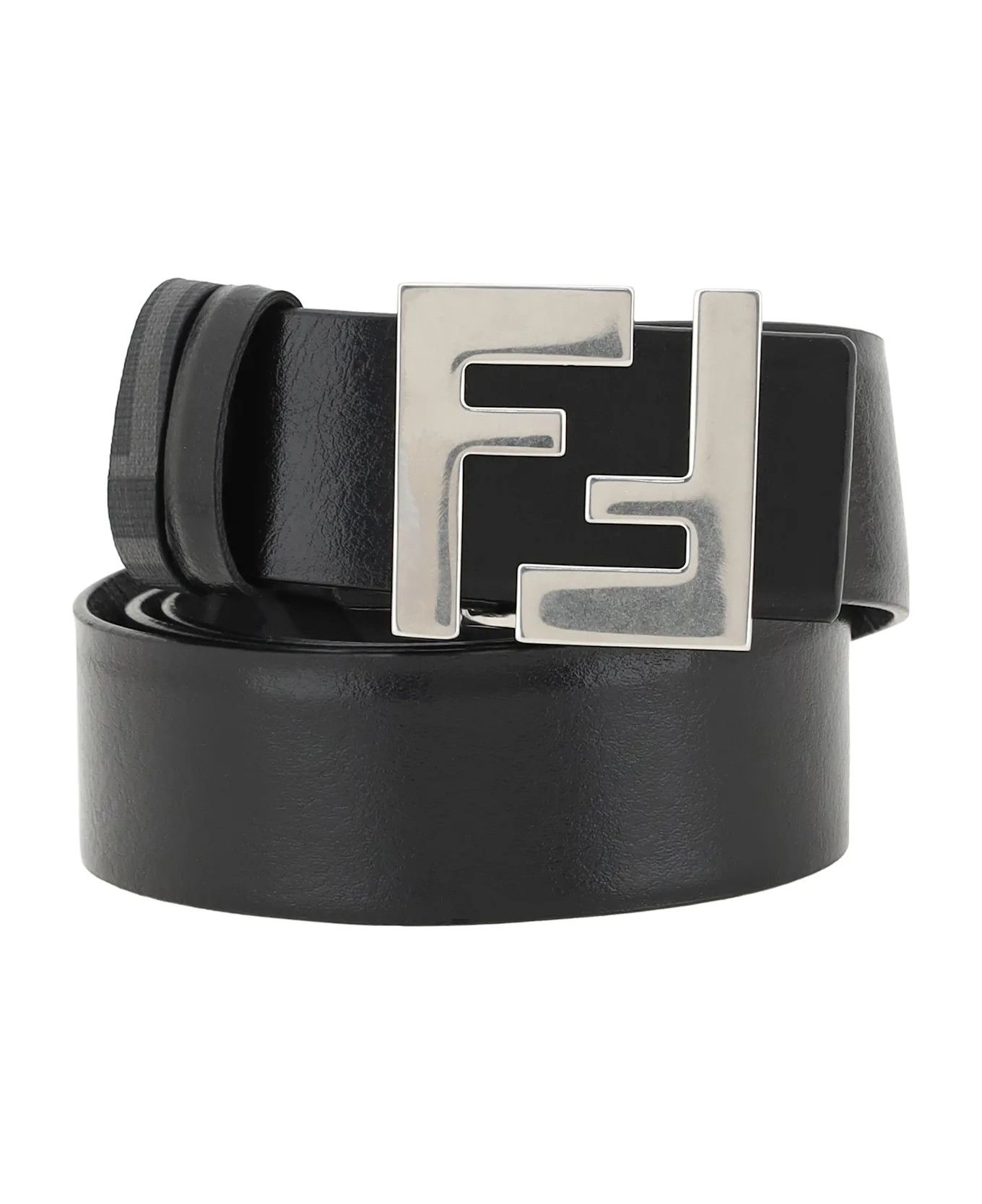 Fendi o1s1wg111125 Size:OS/FF Squared Belt in Black Size ONE SIZE - 2 Thumbnail