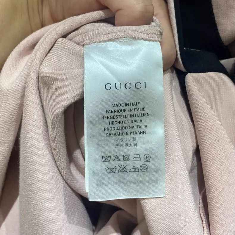 Gucci Gucci Cherry blossom pink ruffled lapel tiger head dress 2 Size XXS / US 00 / IT 34 - 5 Thumbnail