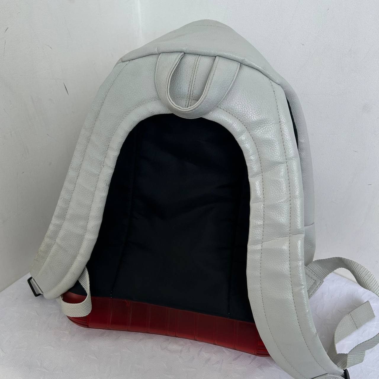 Nike 90s VTG Nike Leather Backpack #1326 Size ONE SIZE - 2 Thumbnail