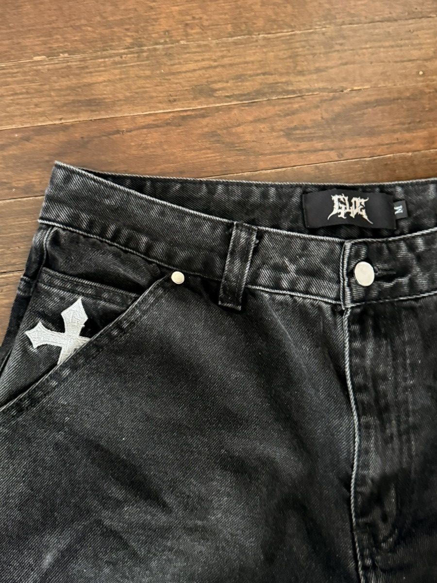 Other Gloe Mens Black Embroidered Pants Size US 31 - 3 Thumbnail