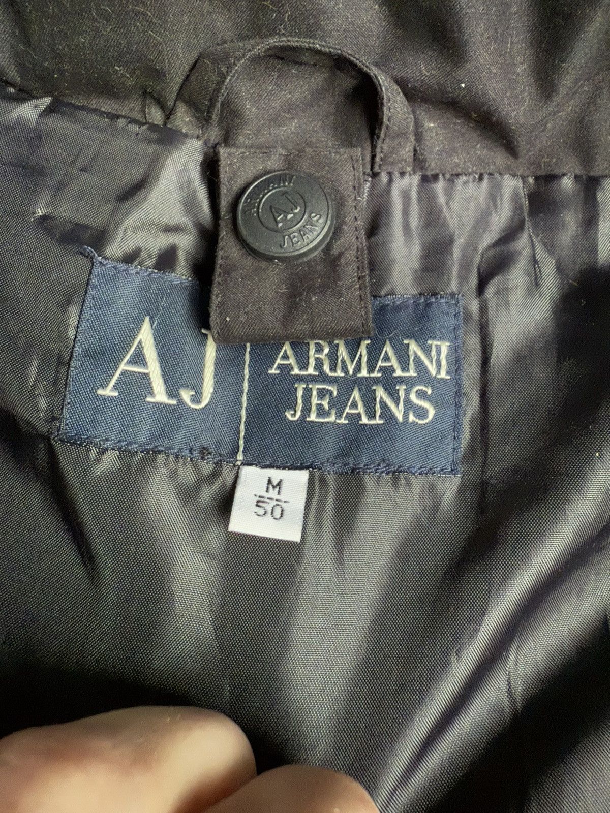 Armani × Vintage Vintage Armani rain jacket nylons coat Size US M / EU 48-50 / 2 - 4 Thumbnail