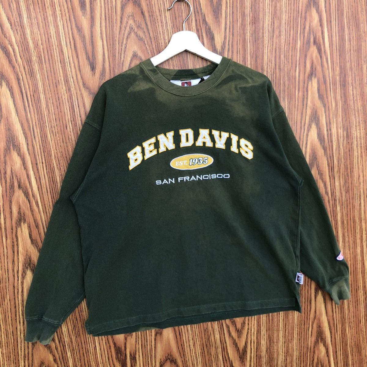 Ben Davis Vintage Ben Davis Long Sleeve Shirt Size US M / EU 48-50 / 2 - 2 Thumbnail