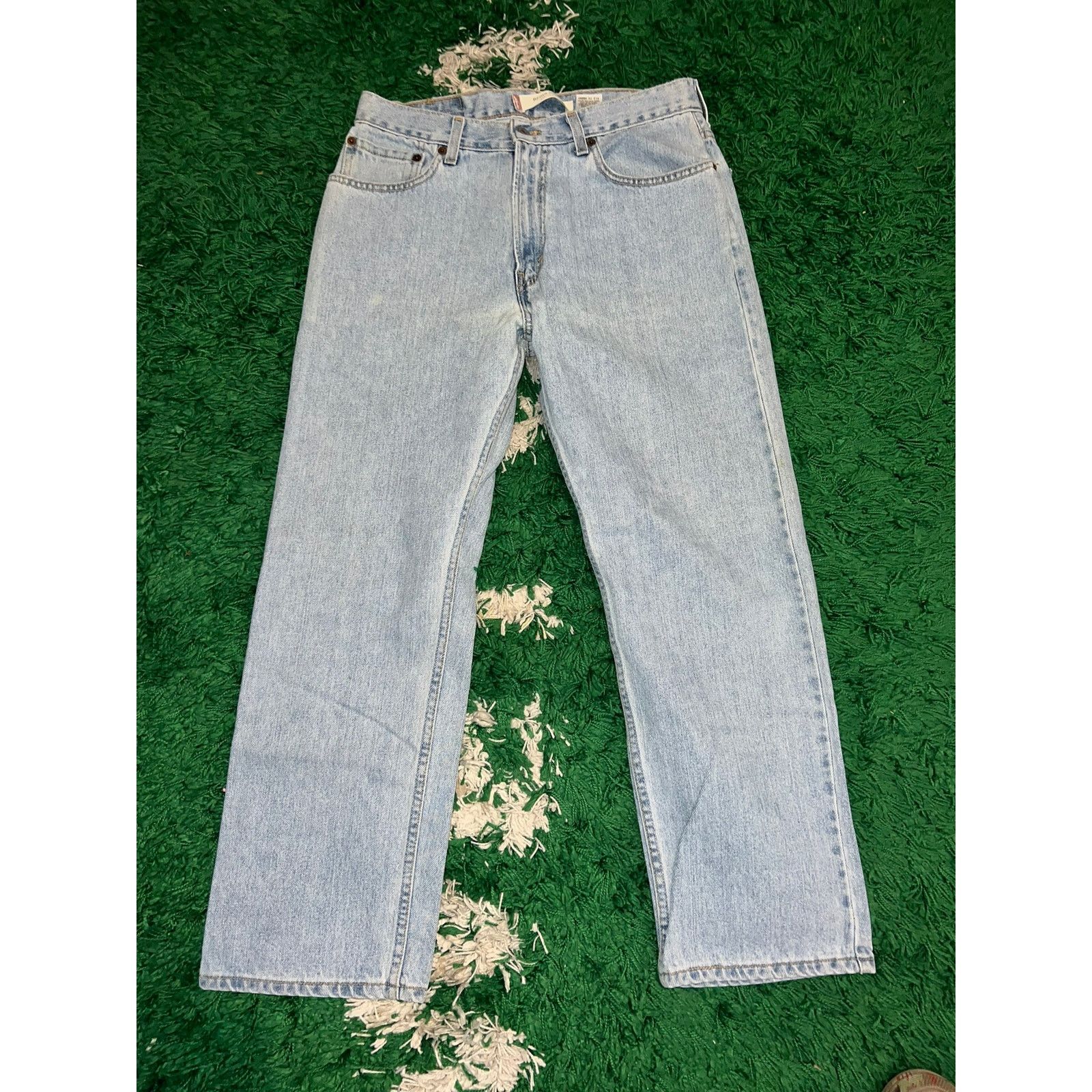 Levi's Y2K Levi's Levi Strauss 505 Blue Denim Jeans Bottoms 34x29 Size US 34 / EU 50 - 2 Thumbnail