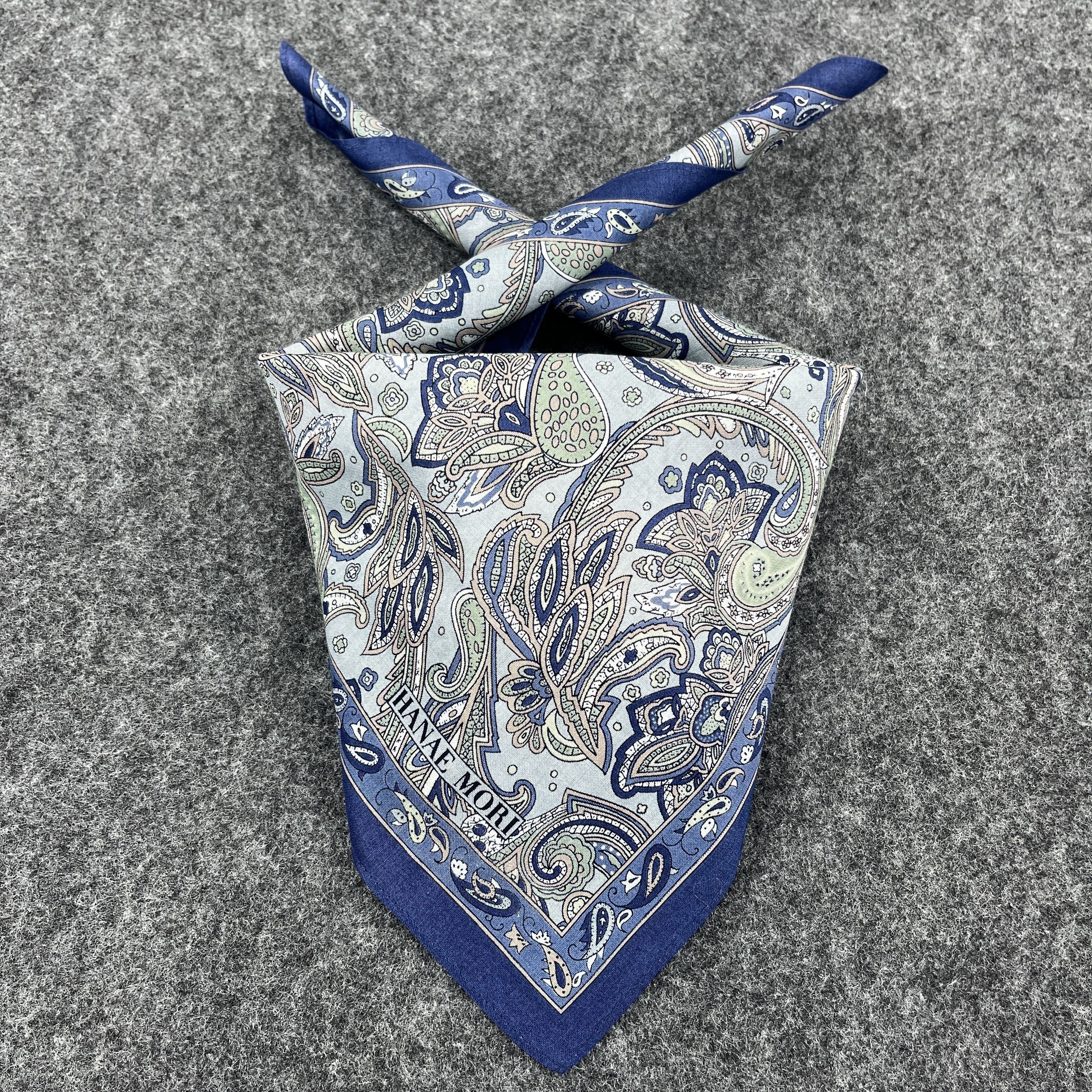 Hanae Mori × Japanese Brand Hanae Mori Bandana / Handkerchief / Neckerchief B212 Size ONE SIZE - 1 Thumbnail