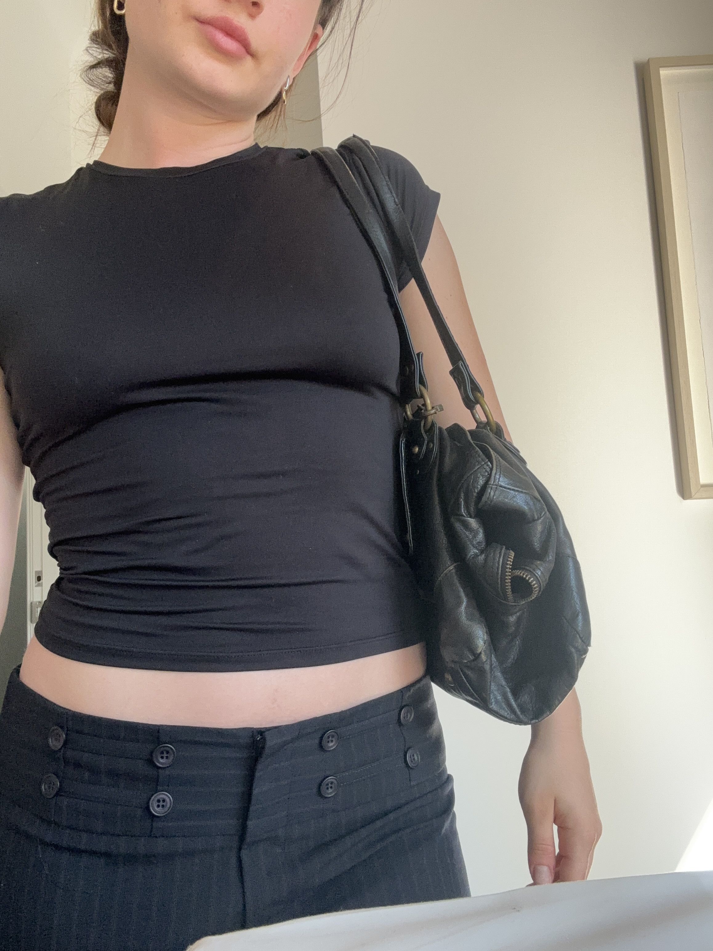 Other Slouchy leather hobo shoulder bag vintage. Size ONE SIZE - 3 Thumbnail