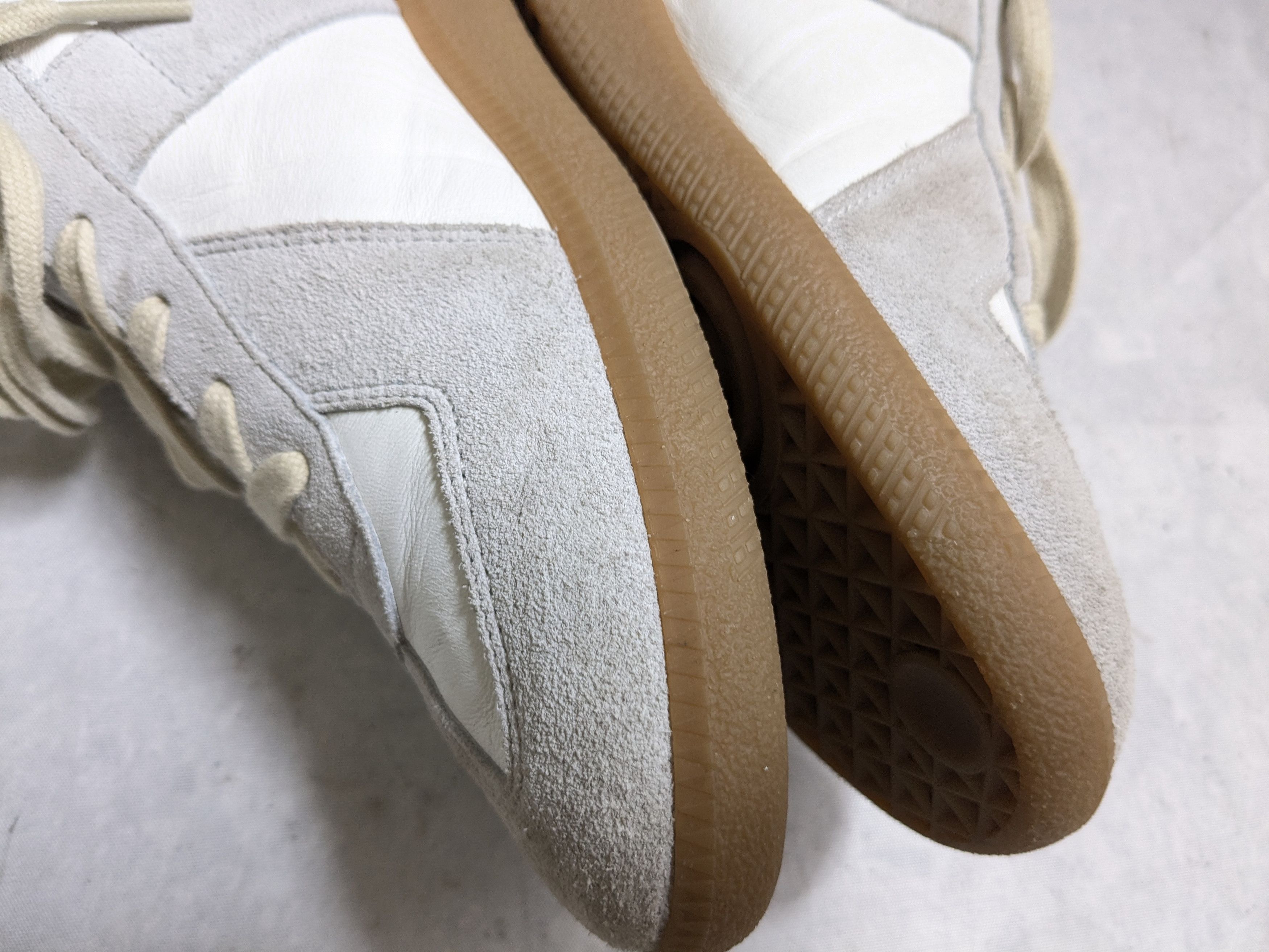 Maison Margiela Maison Margiela Replica GAT White Gray 11 44 Gum Low Size US 11 / EU 44 - 12 Thumbnail