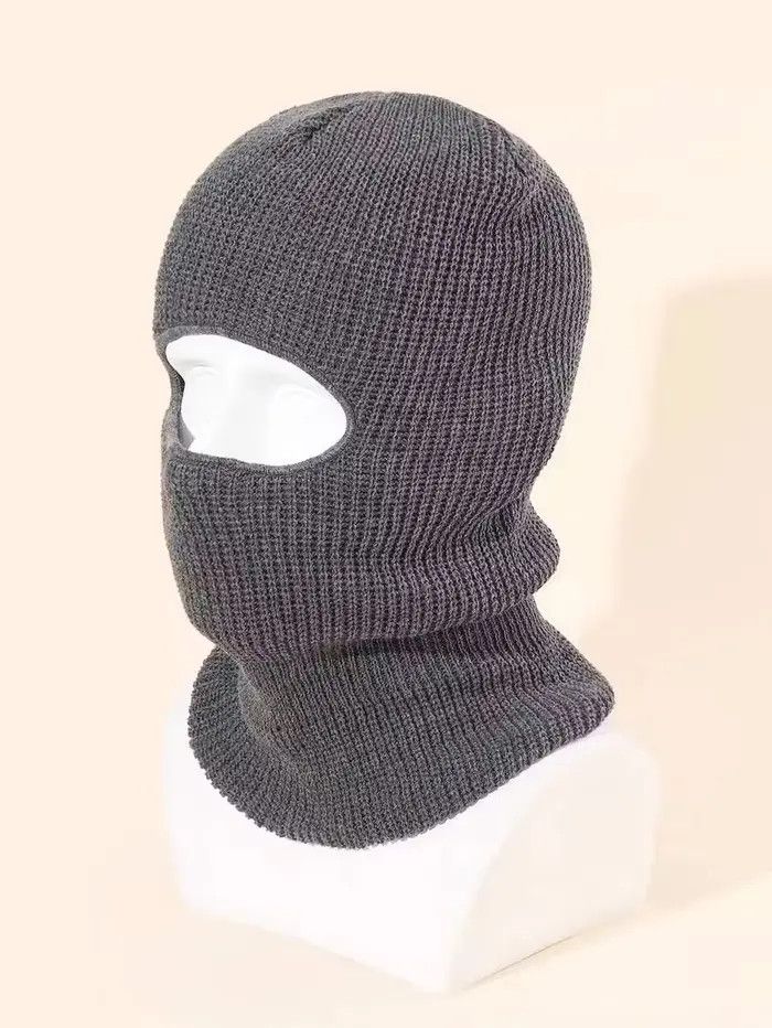 Japanese Brand Vintage Balaclava Knitted Face Cover Ski Mask Size ONE SIZE - 1 Thumbnail