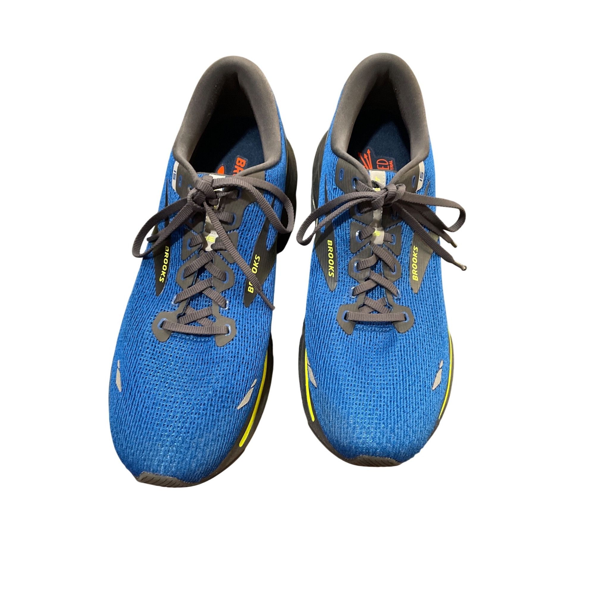 Brooks Brooks Ghost 15 men blue fabric running walking sneakers sz Size US 13 / EU 46 - 14 Thumbnail