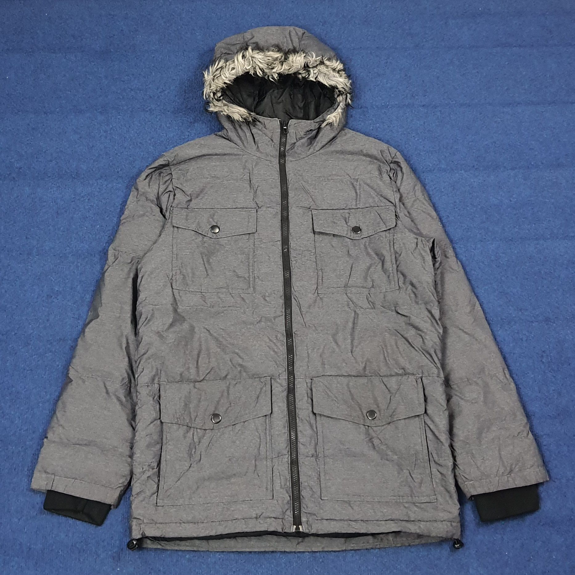 Adidas Vintage Adidas Fur Custom Yohji Yamamoto Logo Parka C278N25 Size US M / EU 48-50 / 2 - 4 Thumbnail