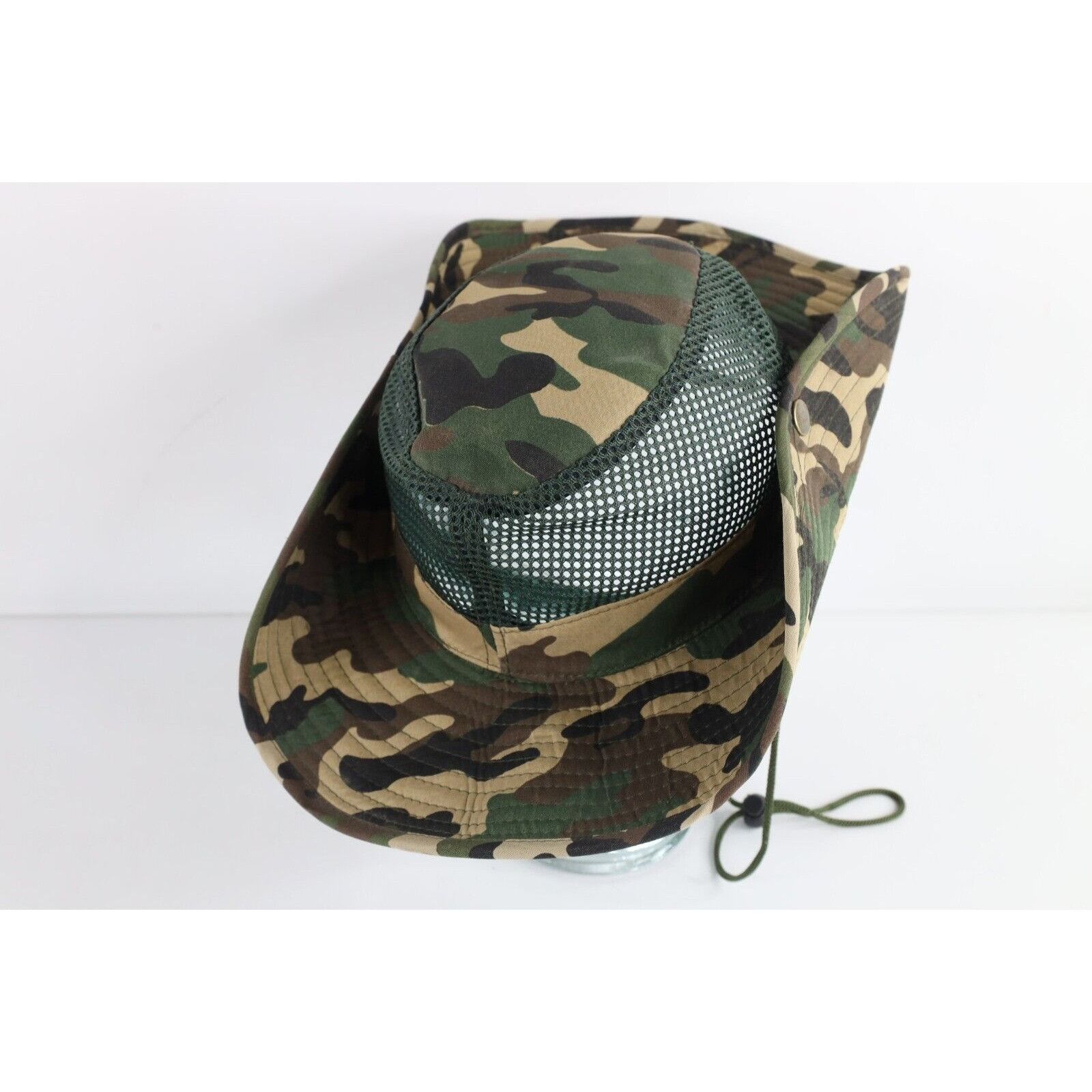 Vintage Vintage 90s Streetwear Faded Mesh Camouflage Safari Hat Size ONE SIZE - 5 Thumbnail